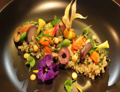 Ensalada de Quinoa con Garbanzo y Lentejas Deshidratadas